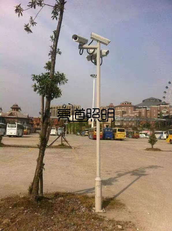 小區(qū)室外家用監(jiān)控立桿安裝高度怎么選？